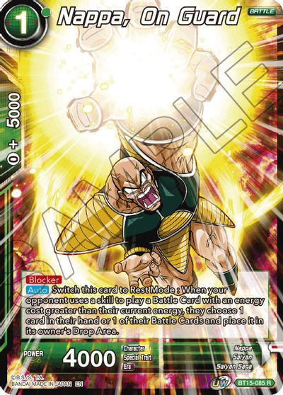 Nappa, on Guard [BT15-085]