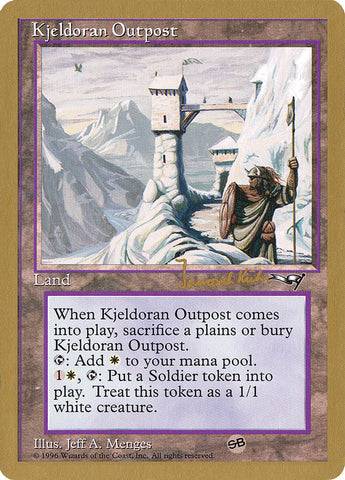 Kjeldoran Outpost (Janosch Kuhn) [World Championship Decks 1997]
