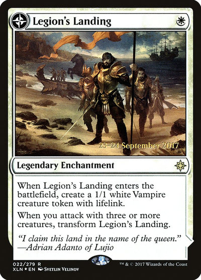 Legion's Landing // Adanto, the First Fort [Ixalan Prerelease Promos]