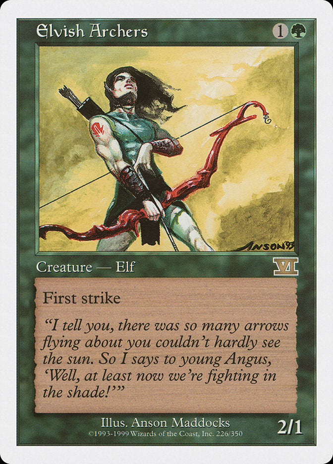 Elvish Archers [Classic Sixth Edition]