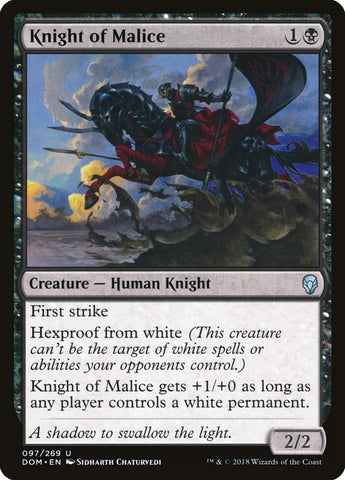 Knight of Malice [Dominaria]