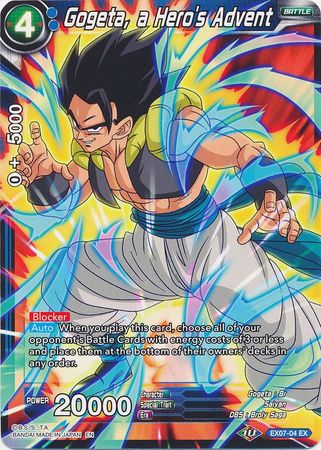 Gogeta, a Hero's Advent [EX07-04]