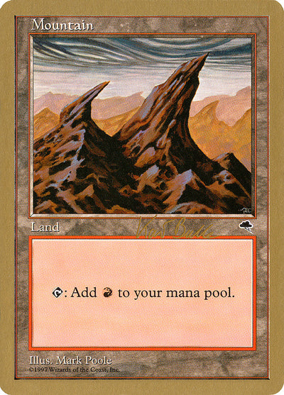 Mountain (kb344) (Kai Budde) [World Championship Decks 1999]