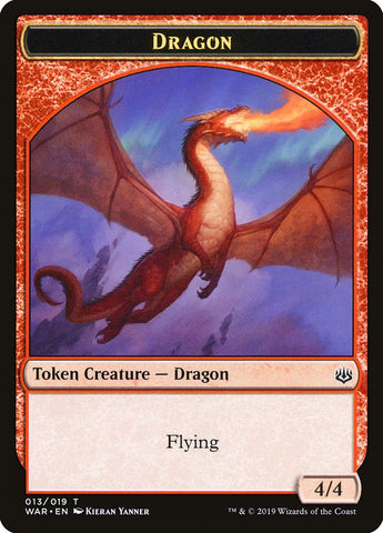 Dragon Token [War of the Spark Tokens]