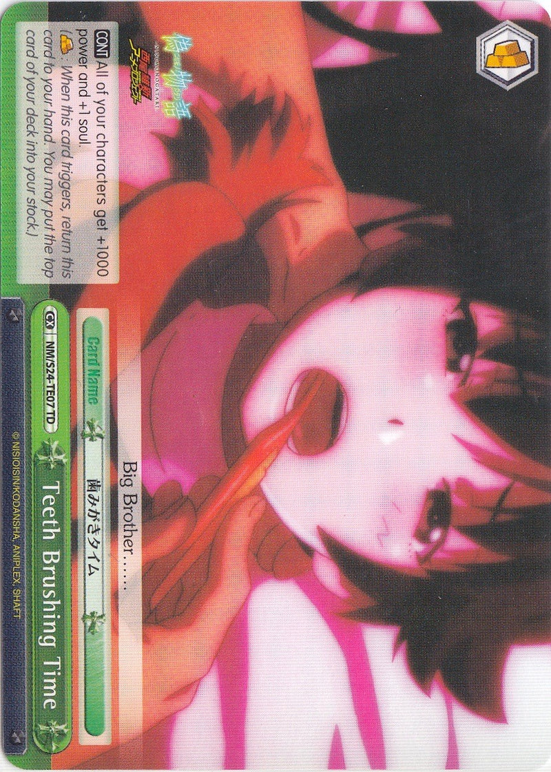 Teeth Brushing Time (NM/S24-TE07	TD) [NISEMONOGATARI]