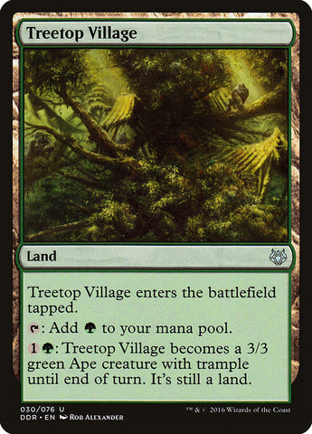 Treetop Village [Duel Decks: Nissa vs. Ob Nixilis]