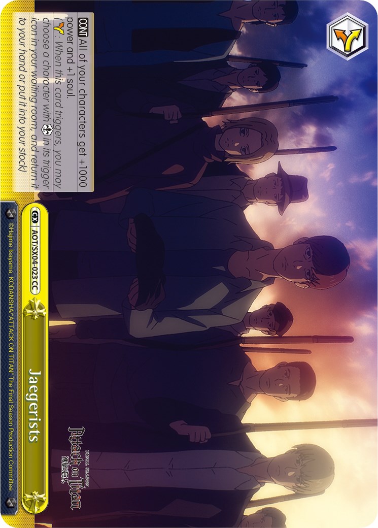Jaegerists [Attack On Titan: Final Season]