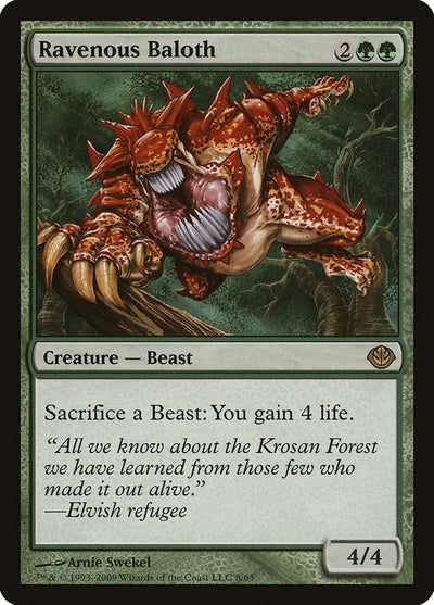 Ravenous Baloth [Duel Decks: Garruk vs. Liliana]
