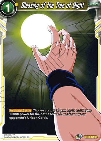 Blessing of the Tree of Might [BT15-120]