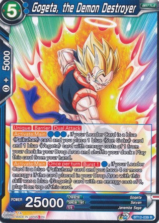 Gogeta, the Demon Destroyer [BT12-039]