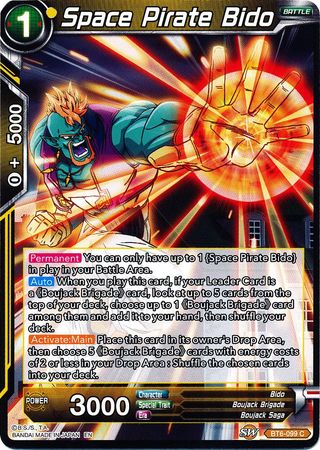 Space Pirate Bido [BT6-099]