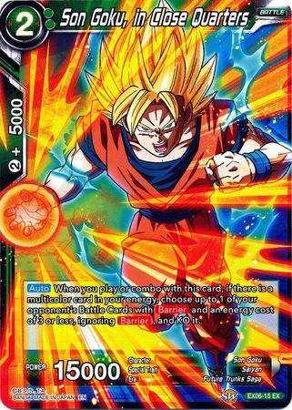 Son Goku, in Close Quarters [EX06-15]