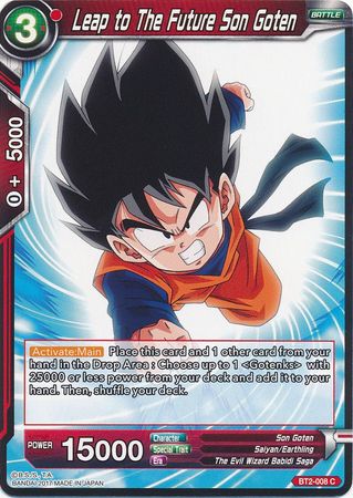 Leap to The Future Son Goten [BT2-008]