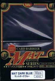 KMC Sleeves - Mat Series - Standard - 80ct - Dark Blue