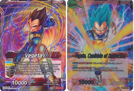 Vegeta // Vegeta, Candidate of Destruction [EX11-01]