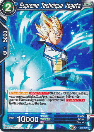 Supreme Technique Vegeta [BT8-029]