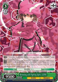Brimming with Fighting Spirit, LLENN (GGO/S59-E003S SR) [Gun Gale Online]