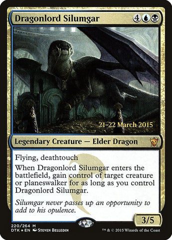 Dragonlord Silumgar [Dragons of Tarkir Prerelease Promos]