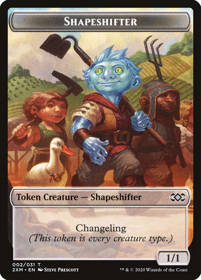 Shapeshifter Token [Double Masters Tokens]