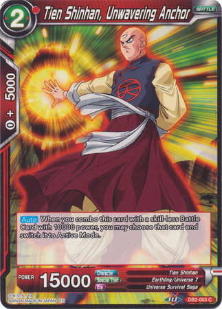 Tien Shinhan, Unwavering Anchor [DB2-003]