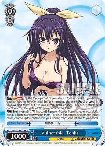 Vulnerable, Tohka [Date A Live Vol.2]