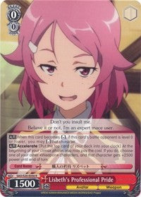 Lisbeth's Professional Pride (SAO/S20-E050 R) [Sword Art Online]