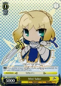 Mini Saber (FZ/S17-E106 PR) (Promo) [Fate/Zero]