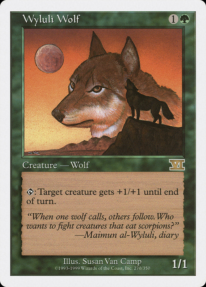 Wyluli Wolf [Classic Sixth Edition]