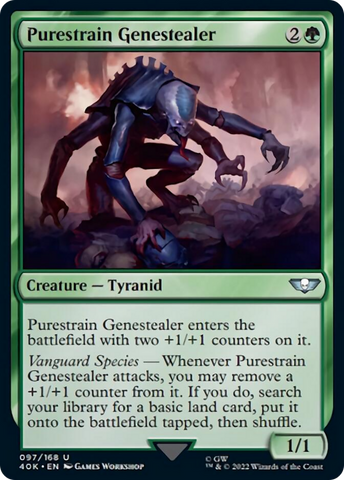 Purestrain Genestealer (Surge Foil) [Warhammer 40,000]