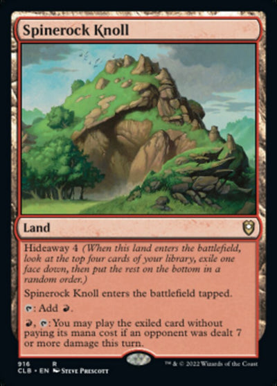 Spinerock Knoll [Commander Legends: Battle for Baldur's Gate]