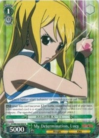 My Determination, Lucy (FT/EN-S02-033 R) [Fairy Tail ver.E]