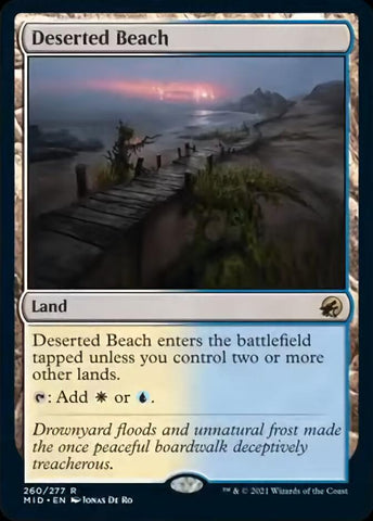 Deserted Beach [Innistrad: Midnight Hunt]