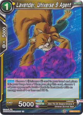 Lavender, Universe 9 Agent [DB2-114]