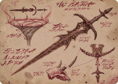 Blackblade Reforged Art Card [The Brothers' War Art Series]
