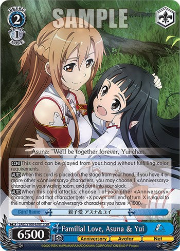 Familial Love, Asuna & Yui [Sword Art Online Animation 10th Anniversary]