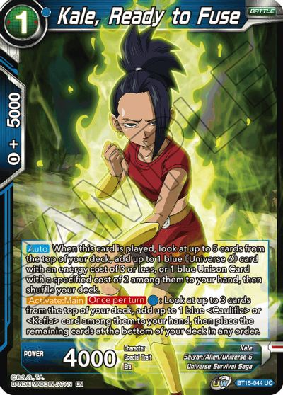 Kale, Ready to Fuse [BT15-044]