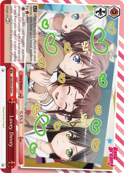 Lovey Dovey (BD/WE35-E24 C) (Parallel Foil) [Poppin'Party x Roselia]