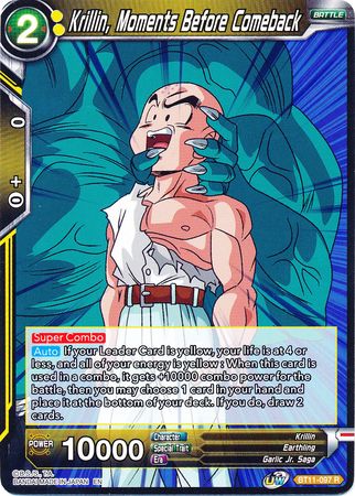 Krillin, Moments Before Comeback [BT11-097]