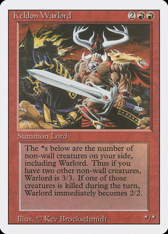 Keldon Warlord [Revised Edition]