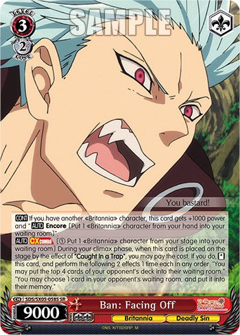 Ban: Facing Off (SR) [The Seven Deadly Sins: Revival of The Commandments]