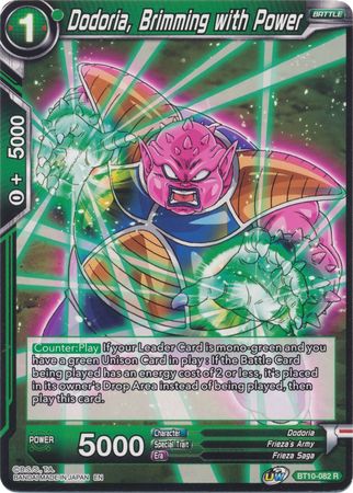 Dodoria, Brimming with Power [BT10-082]