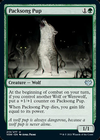 Packsong Pup [Innistrad: Crimson Vow]