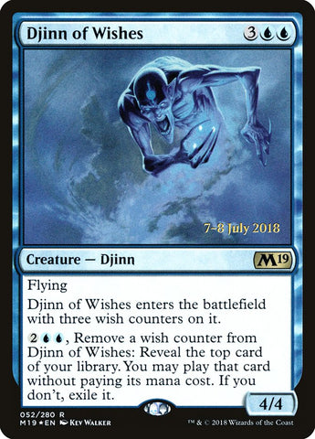 Djinn of Wishes [Core Set 2019 Prerelease Promos]